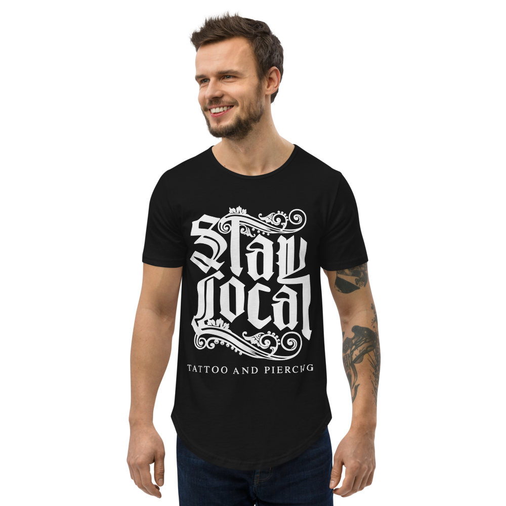 Men's Curved Hem T-Shirt