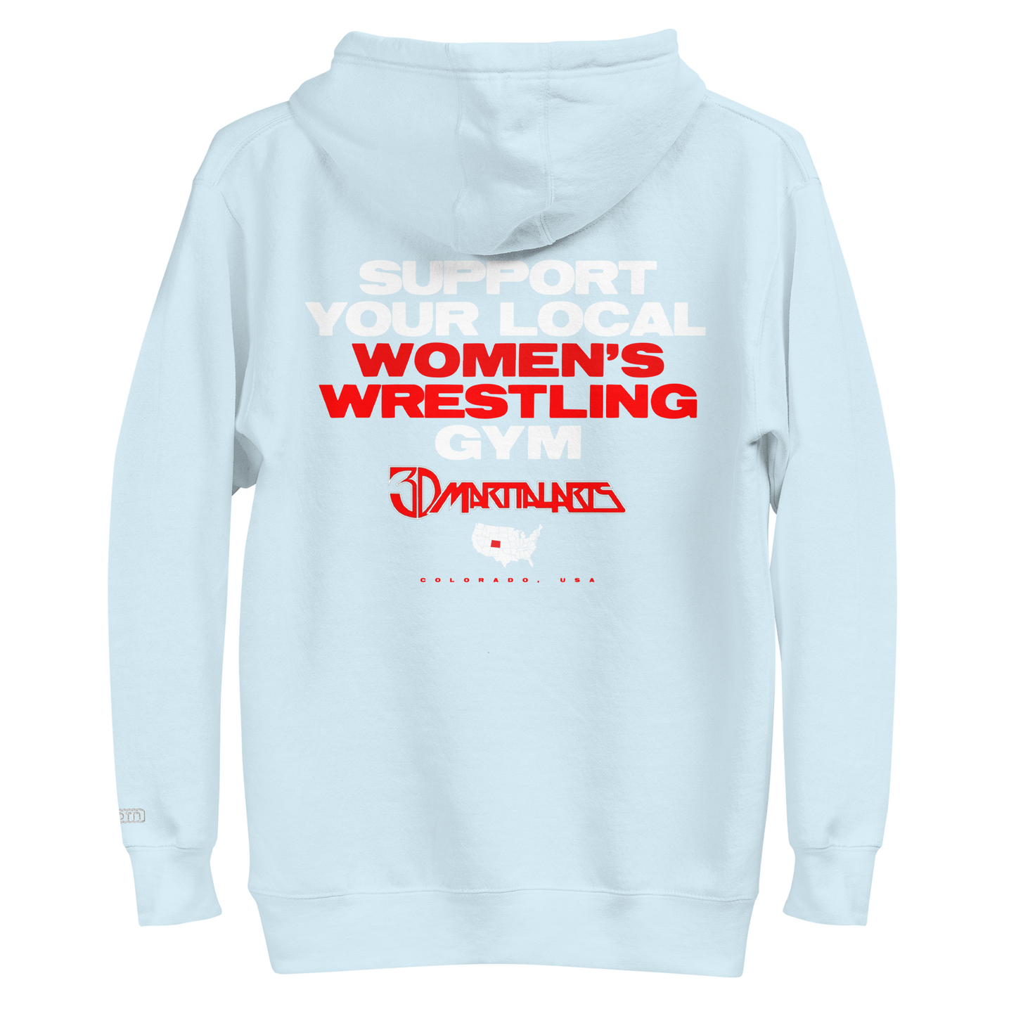 women's wrestling hoodie, Team 3D Martial Arts, sporty hoodie, women's athletic wear, wrestling support apparel, martial arts fan hoodie, comfy sports hoodie, team spirit clothing, wrestling team hoodie, supportive gear, women's activewear, combat sports fashion, warm athletic hoodie, women's fitness hoodie, wrestling team fan, Team 3D supporter, sporty casual wear, martial arts supporter gear, grappling team hoodie, women's gym wear, wrestling club apparel, team logo hoodie, stylish sports hoodie, women's 