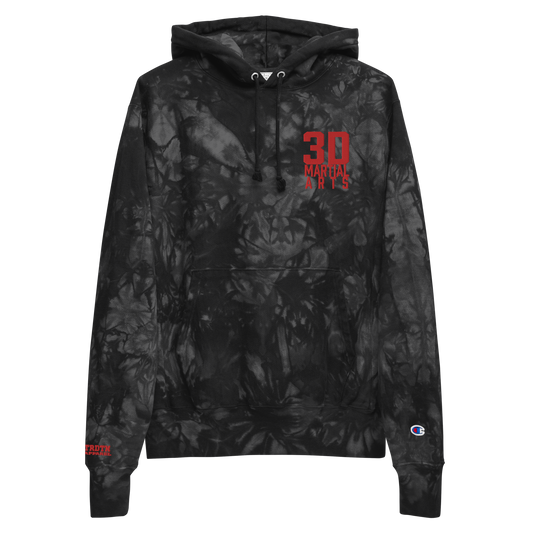 Team 3D tie-dye hoodie