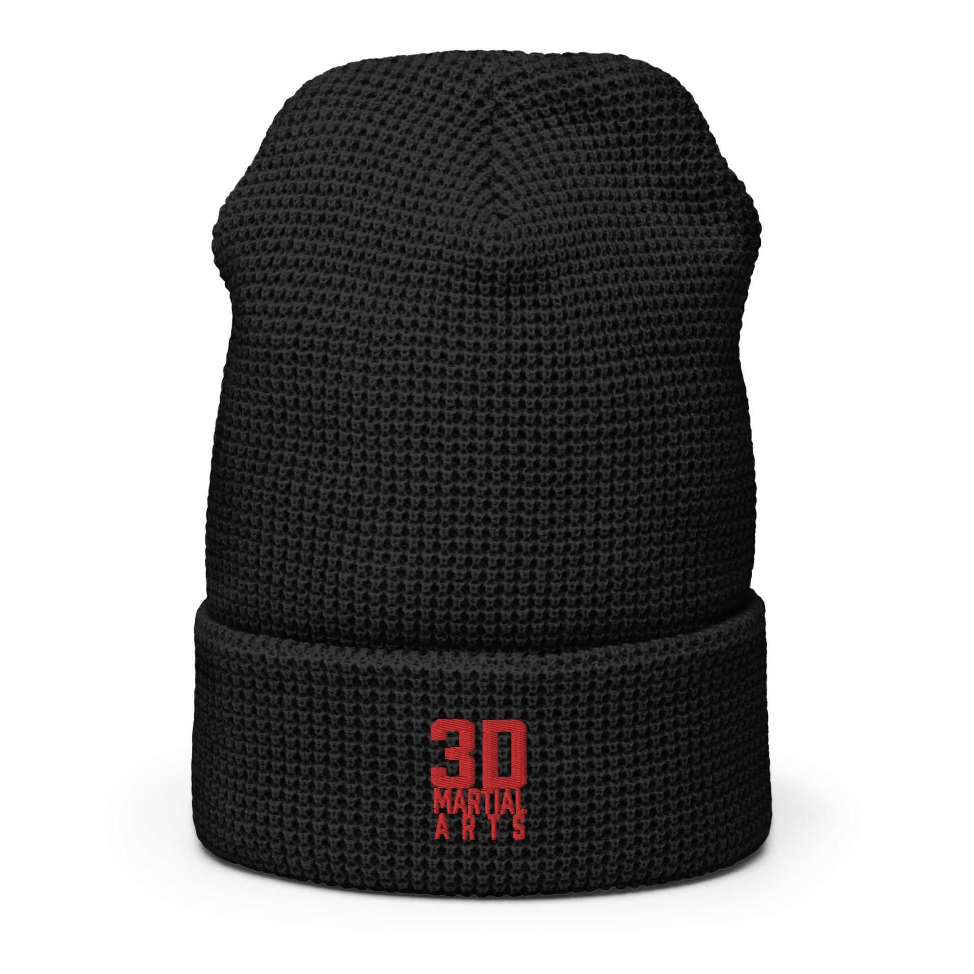 Comfortable waffle beanie, 3D MMA beanie, Branded MMA headgear, Waffle style hat, Team logo beanie, Ultra-comfortable beanie, Stylish MMA apparel, Cozy winter hat, MMA gear, Custom logo beanie